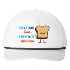 Snapback Five-Panel Rope Hat