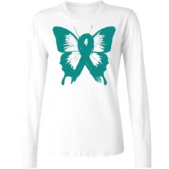 Ladies Relaxed Fit Basic Long Sleeve Tee