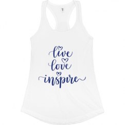 Ladies Slim Fit Racerback Tank Top