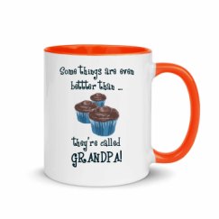 11oz Ceramic Mug with Color Inside