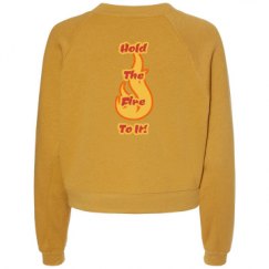 Women's Raglan Pullover Fleece