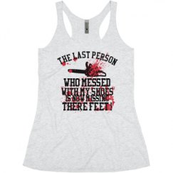 Ladies Slim Fit Super Soft Racerback Triblend Tank