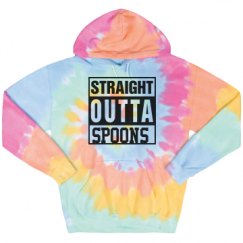 Unisex Tie-Dye Fleece Hoodie