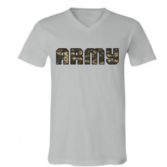 Unisex V-Neck Jersey Tee