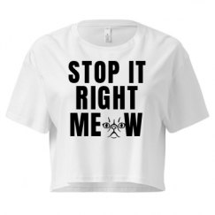 Ladies Festival Cali Crop Top Tee