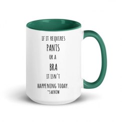 15oz Ceramic Mug with Color Inside