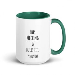 15oz Ceramic Mug with Color Inside