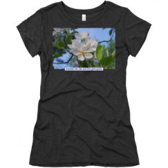 Ladies Slim Fit Super Soft Triblend Tee
