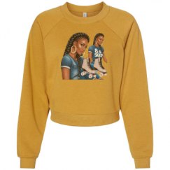 Women's Raglan Pullover Fleece