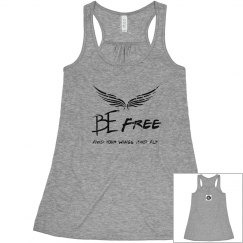 Be Free Find Your Wings and Fly Tank