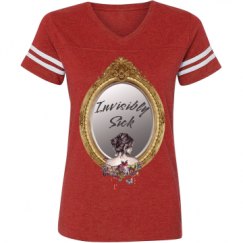 Ladies Relaxed Fit Vintage Sports Tee