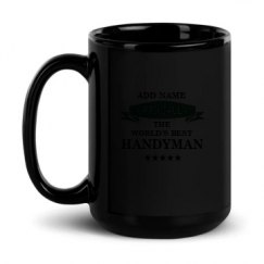 15oz Black Glossy Mug