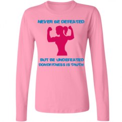 Ladies Relaxed Fit Basic Long Sleeve Tee