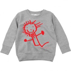 Toddler Crewneck Basic Promo Sweatshirt