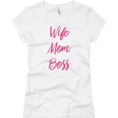 Ladies Slim Fit Basic Promo Jersey Tee