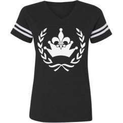 Ladies Relaxed Fit Vintage Sports Tee