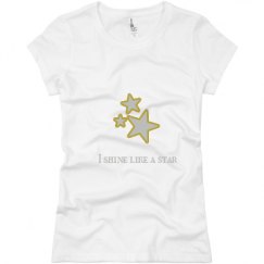 Ladies Slim Fit Basic Promo Jersey Tee