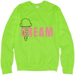 Unisex Neon Crewneck Sweatshirt