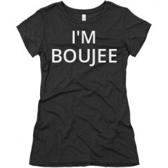 Ladies Slim Fit Super Soft Triblend Tee