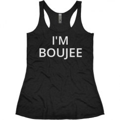 Ladies Slim Fit Super Soft Racerback Triblend Tank