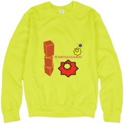 Unisex Neon Crewneck Sweatshirt