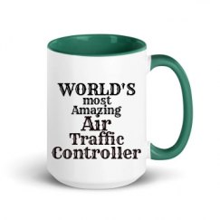 15oz Ceramic Mug with Color Inside