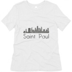 Ladies Relaxed Fit Super Soft Triblend Tee