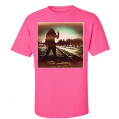 Unisex Ultra Cotton Safety Neon Crewneck Tee