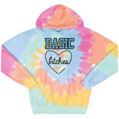 Unisex Tie-Dye Fleece Hoodie