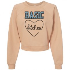 Women's Raglan Pullover Fleece