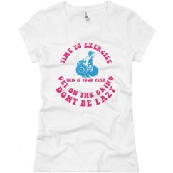 Ladies Slim Fit Basic Promo Jersey Tee