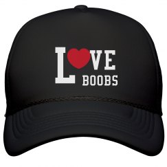 LOVE BOOBS CAP