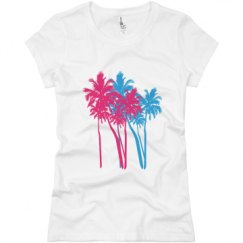 Ladies Slim Fit Basic Promo Jersey Tee