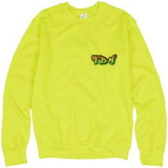 Unisex Neon Crewneck Sweatshirt