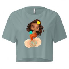 Ladies Festival Cali Crop Top Tee