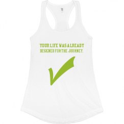 Ladies Slim Fit Racerback Tank Top