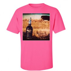 Unisex Ultra Cotton Safety Neon Crewneck Tee