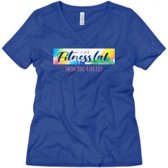 Ladies Relaxed Fit V-Neck Tee