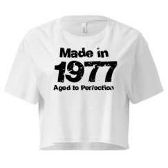 Ladies Festival Cali Crop Top Tee