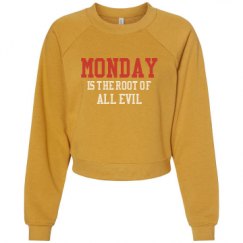 Women's Raglan Pullover Fleece