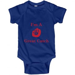 jc great catch onesie