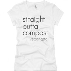 Ladies Slim Fit Basic Promo Jersey Tee