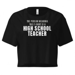 Ladies Festival Cali Crop Top Tee