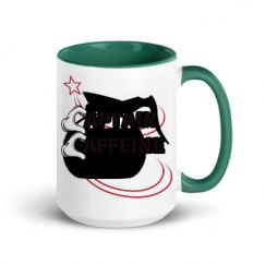 15oz Ceramic Mug with Color Inside