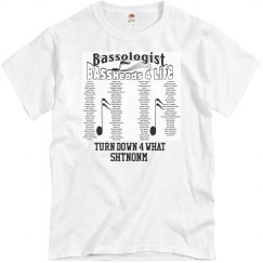 Bassologist 2 Bassheads 4 Life T-shirt