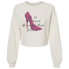 Women's Raglan Pullover Fleece