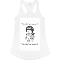 Ladies Slim Fit Racerback Tank Top