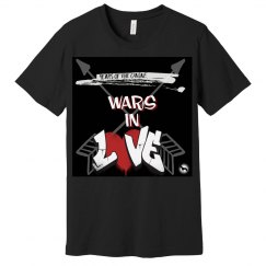 Unisex Black/Red Wars in Love Tee