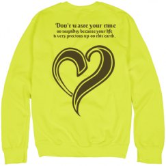 Unisex Neon Crewneck Sweatshirt