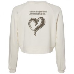Women's Raglan Pullover Fleece